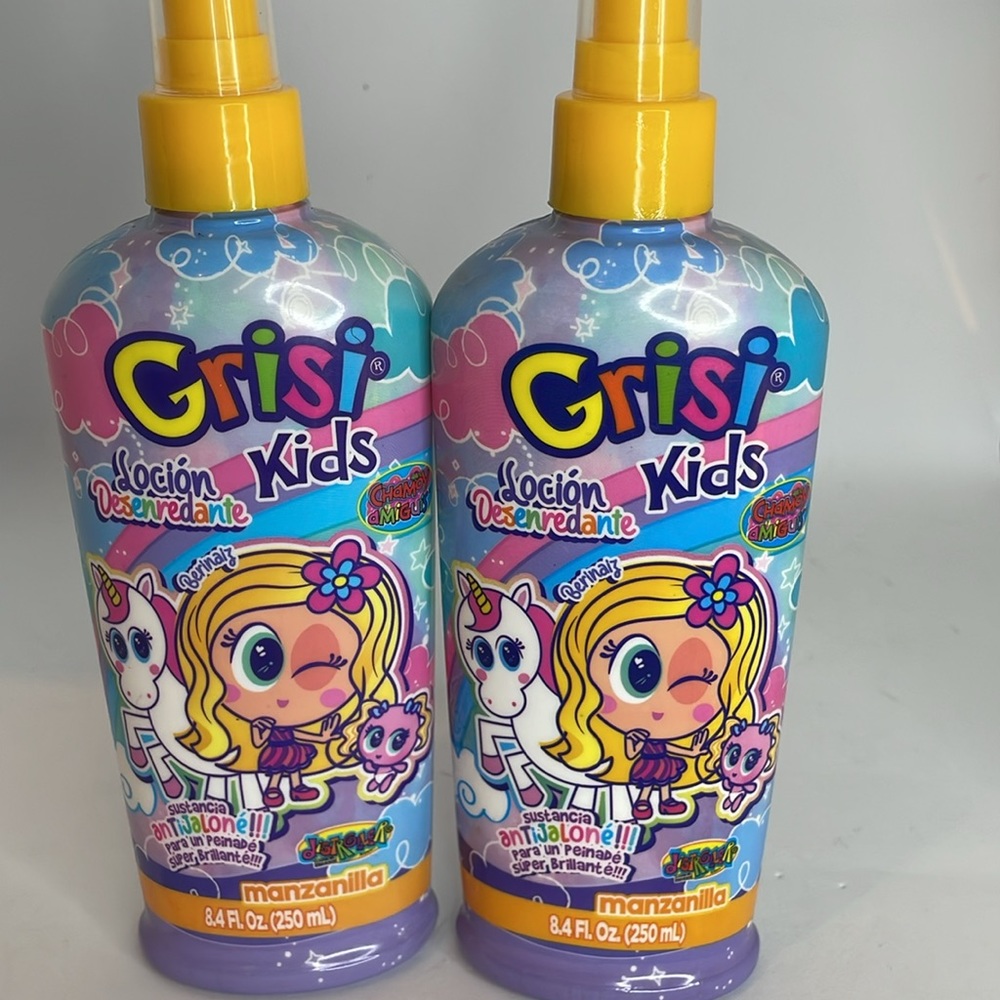 Manzanilla Chamomile Detangling Hair Lotion for Kids case of 2